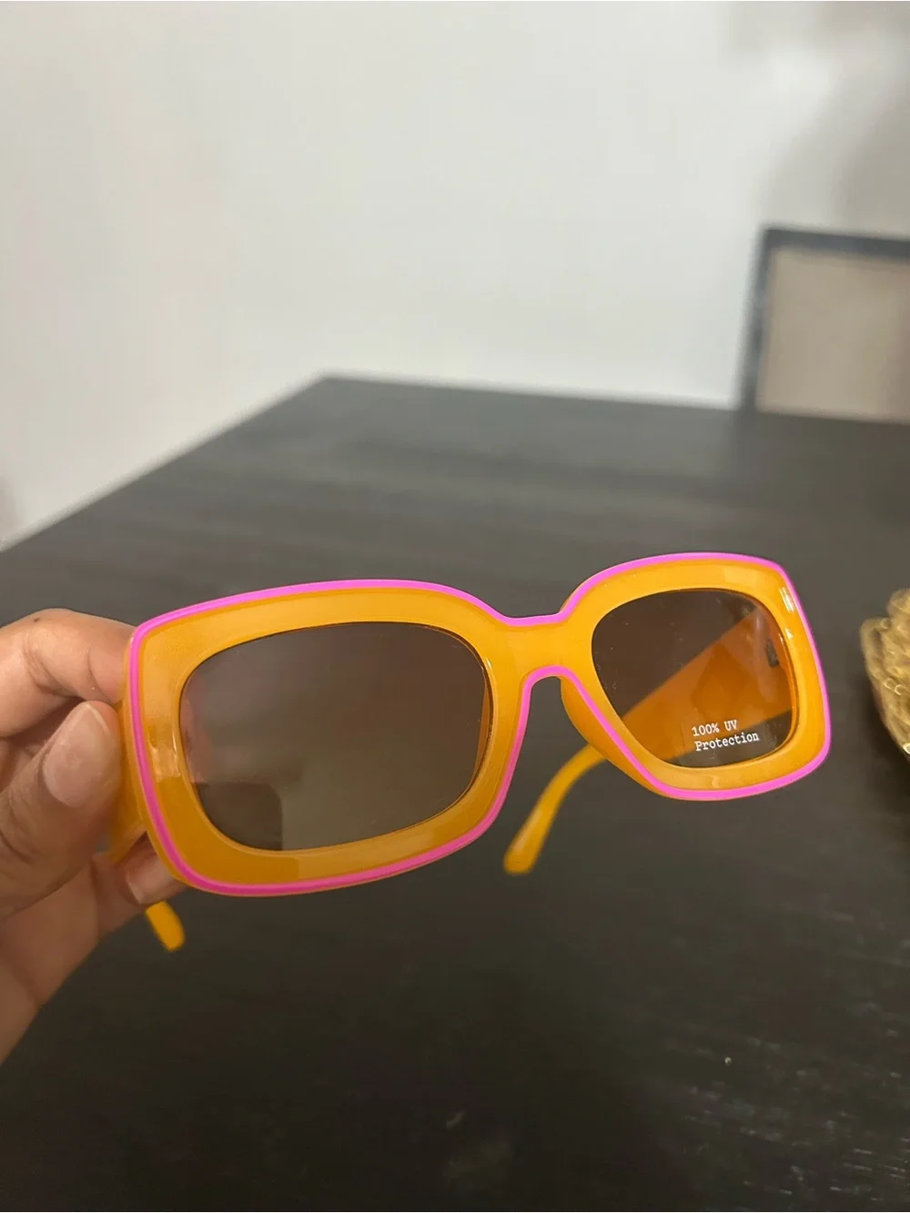 Orange and Pink Sunglasses - 100% UV Protection